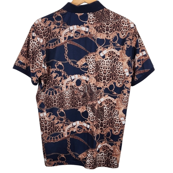 V.I.P. Collection Italian Style Men's Shirt, Size Large - Picture 2 of 8